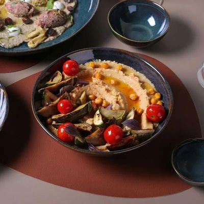 Bowl Médio Porto Brasil Orgânico em Stoneware Oceano - 1,9 litros