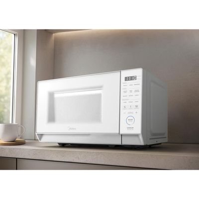 Micro-ondas Midea MHP20B MasterCook 20L 1050W Painel Touch Branco Branco / 110