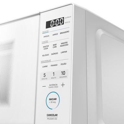 Micro-ondas Midea MHP20B MasterCook 20L 1050W Painel Touch Branco Branco / 110