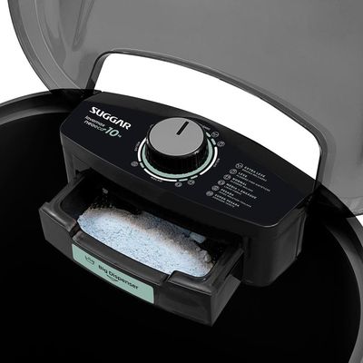 Lavadora Suggar Neo Eco 10kg 6 Programas de Lavagem 450W Preto Preto / 220