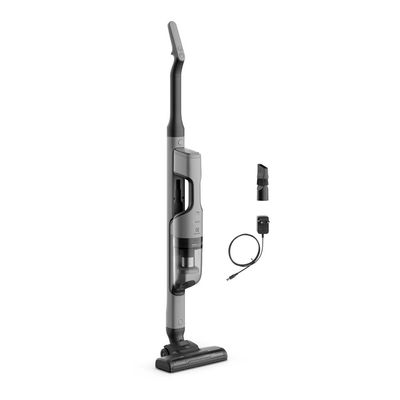 Aspirador de Pó Vertical Sem Fio Electrolux Cyclonic Power ERG018 90W 2em1 Cinza