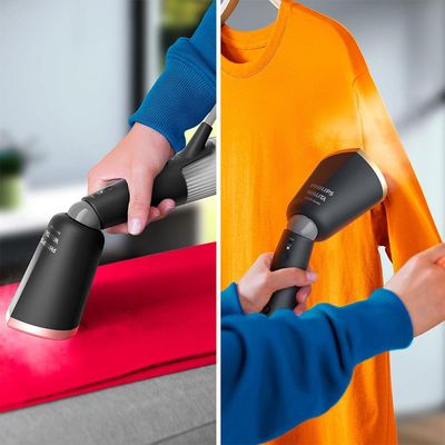 Vaporizador Portátil Philips Walita S 5000 STH5030 1300W 2 Modos de Potência Dobrável Preto preto / 220