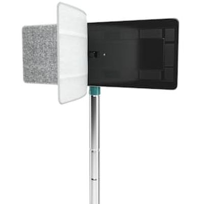 Mop Lava e Seca FlashLimp com Balde 5,5L e Refil  Cinza/