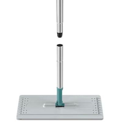Mop Lava e Seca FlashLimp com Balde 5,5L e Refil  Cinza/