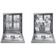 Lava-Louças Samsung DW60C7050FS/AZ 14 Serviços com Display de LED 110V – Inox