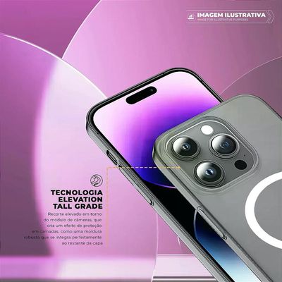 Capa para Samsung Galaxy S25 FE - Crystal Slim Magsafe - NÃO AMARELA - Transparente - Gshield