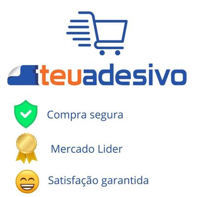 Adesivo Sem Resina Plotado 'O Segredo É Ter Fé Em Deus' Branco Caminhão Parede Casa 116X12 Cm Branco