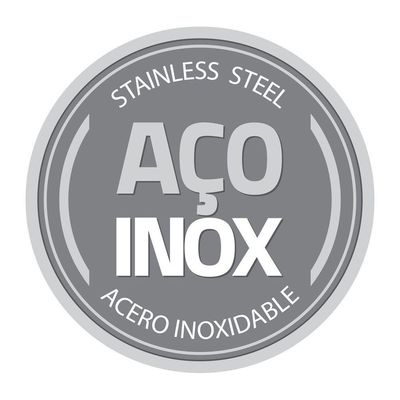 Bandeja Tramontina Quadrata Retangular Em Aço Inox Alto Brilho 57 X 32 Cm