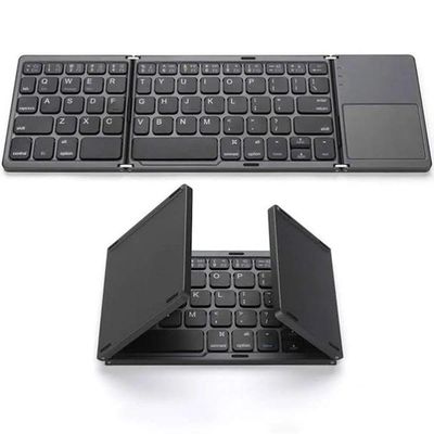 Mini Teclado Touch Dobrável Bluetooth Para