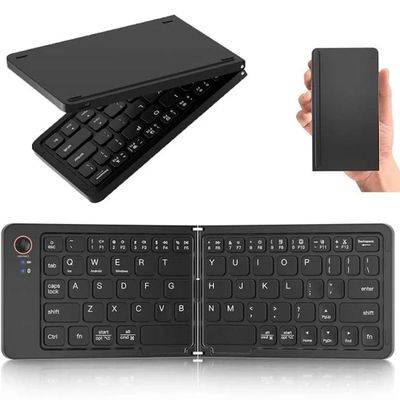 Mini Teclado Touch Dobrável Bluetooth Para