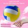 Bola De Vôlei Quadra Praia Voley Beach Escola Peso Padrão Oficial Colorida Macia