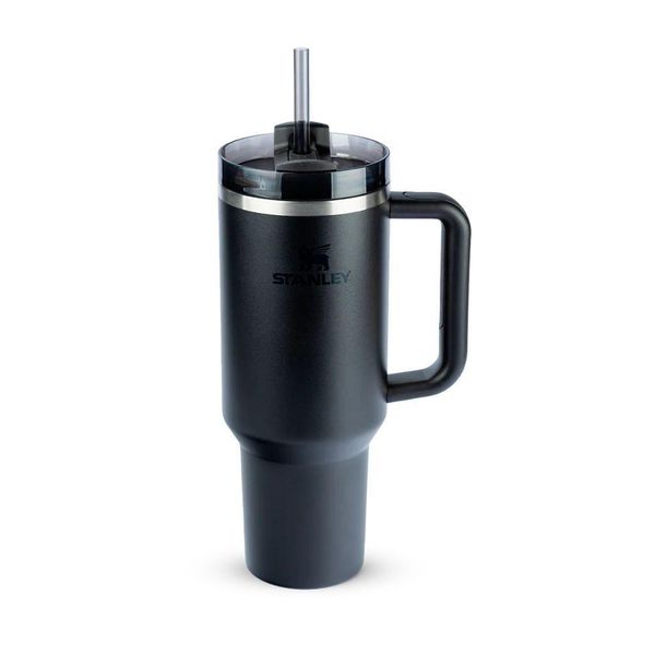 Copo Com Canudo Stanley Quencher 1.18l Black