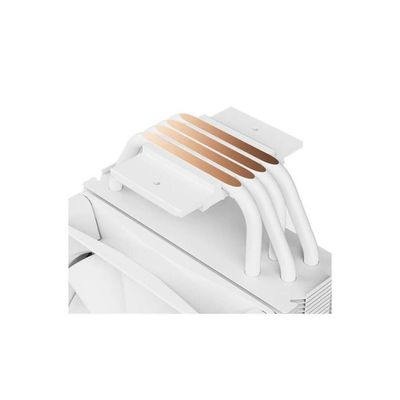 Air Cooler P/ Processador NZXT T120 RGB 120MM P/ INTEL/AMD Branco - RC-TR120-W1