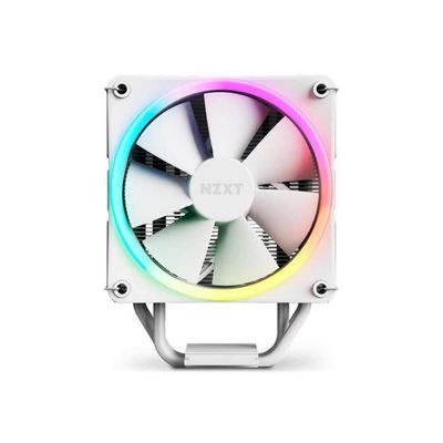 Air Cooler P/ Processador NZXT T120 RGB 120MM P/ INTEL/AMD Branco - RC-TR120-W1
