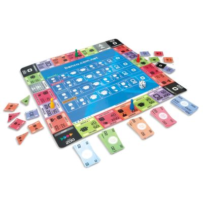 Jogo De Tabuleiro Banco. Com. Net - Nig 1122