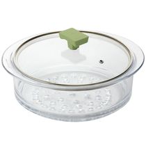 Vaporeira Steamer em Vidro Ghidini Vera - 24 cm
