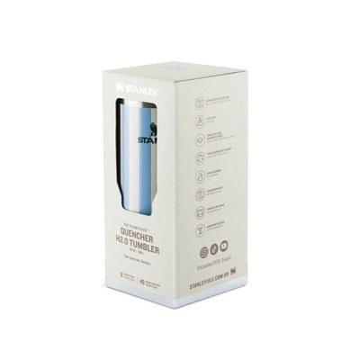 Copo Com Canudo Stanley Quencher 887ml Cornflower Cabana Gloss