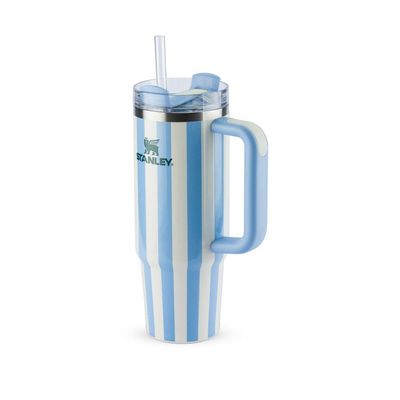 Copo Com Canudo Stanley Quencher 887ml Cornflower Cabana Gloss