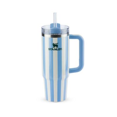 Copo Com Canudo Stanley Quencher 887ml Cornflower Cabana Gloss
