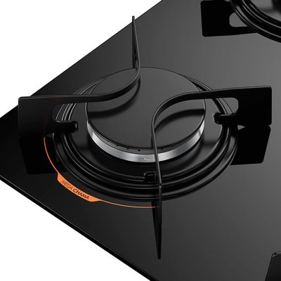 Cooktop a Gás Atlas U Top 4 Bocas Mesa de Vidro Preto