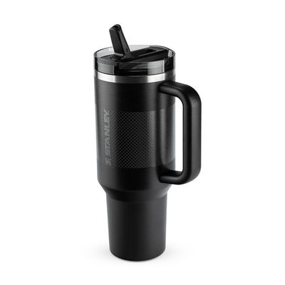 Copo Com Canudo Stanley Quencher Protour 1.18l Anti Vazamento Black