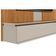 Painel Home p/ TV até 65 Pol Friburgo 1 Pta 1 Prat 160X136cm Nature/Off White - Linea Brasil