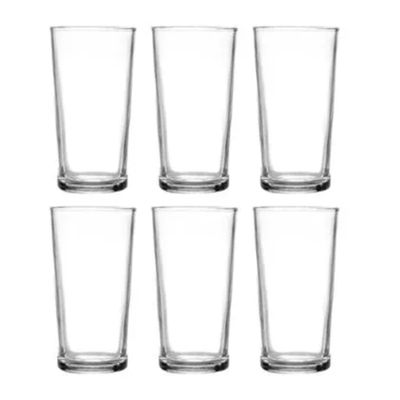 JOGO COPOS VIDRO CRISTAL VIENA 6 PEÇAS 245ML