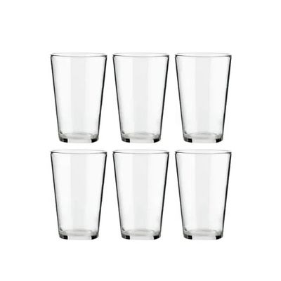 JOGO COPOS VIDRO DIA A DIA  6PCS 220ML