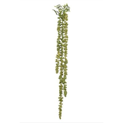 FOLHAGEM SEDUM SUCULENTA PENDURAR X3 (VERDE) 74cm