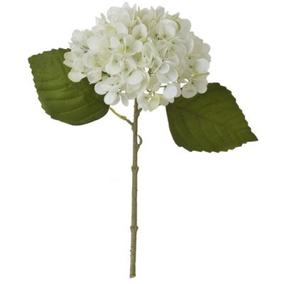 HASTE FLOR HORTENSIA CREME 33cm