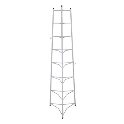 Tripé Porta Panelas Estrela Branco 8 Compartimentos 150cm