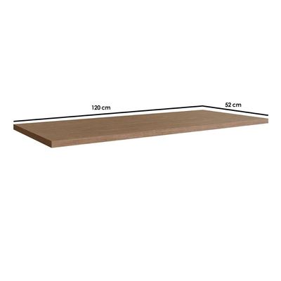 Tampo p/ Balcão Cozinha Essência 120cm Freijo - Genialflex