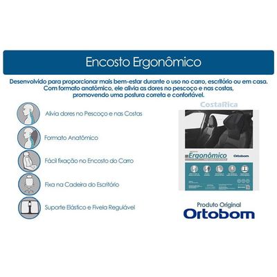 Travesseiro Espuma Suporte Anatômico (38x52x12) - Ortobom
