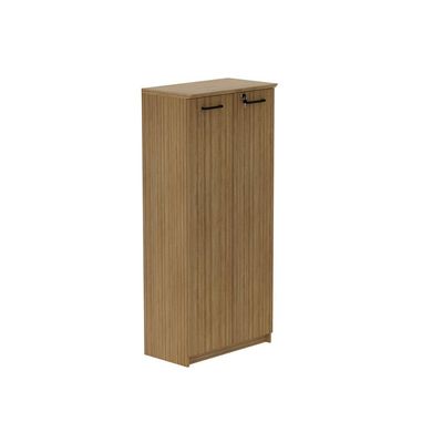 Armário de Escritório ME-4198 c/ 2 Portas c/ Chave Amêndoa - Tecno Mobili