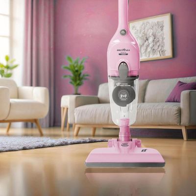 Aspirador de Pó Rosa Vertical Britânia 2 em 1 1400W BASE30 110V