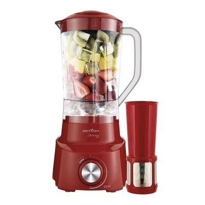 Kit Cozinha Britânia 3 Em 1 Vermelho 220V
