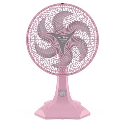 Ventilador Rosa Britânia 2 em 1 Maxx Force 60W BVT302 110V