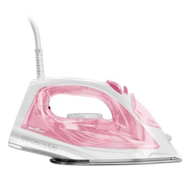 Ferro De Passar A Vapor Britânia Rosa Vapor Extra BFVE01A 110V