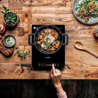 Cooktop De Indução Britânia Portátil Painel Touch BCTE10A 220V