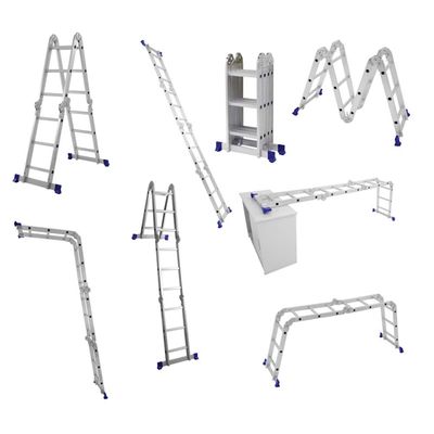 Escada Multifuncional 4x3 12 Degraus - Importado