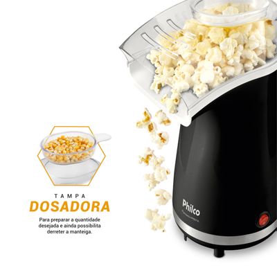 Pipoqueira Elétrica Sem Óleo Philco 1200W PPIE01A 127V