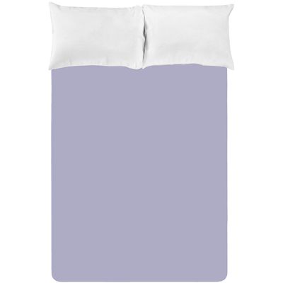 Lençol Avulso King Size Liso com Elástico 180 Fios - Fiori Violeta