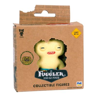 Mini Boneco Colecionável Fuggler 6cm - Squidge Amarelo