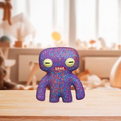 Mini Boneco Colecionável Fuggler 6cm - Squidge Roxo