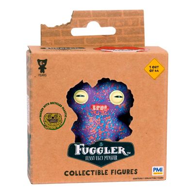 Mini Boneco Colecionável Fuggler 6cm - Squidge Roxo