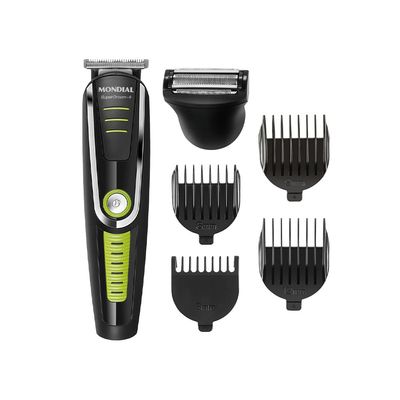 Aparador de Pelos Elétrico Mondial Super Groom 6 em 1 BG-04 - Bivolt UNICA