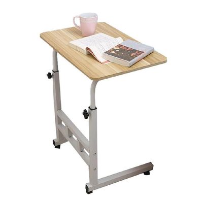 Mesa Para Com Rodinhas Altura Ajustavel Multifuncional Jantar Cama Sala Home Office Marfim