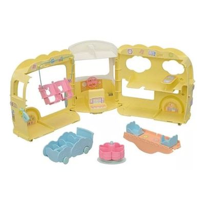 Sylvanian Families Ônibus Arco-íris Jardim Da Infância 5744