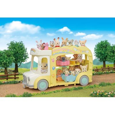 Sylvanian Families Ônibus Arco-íris Jardim Da Infância 5744