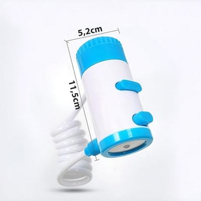 Extensor Torneira Mangueira Retrátil Dispenser Detergente Multifuncional Cor:Azul